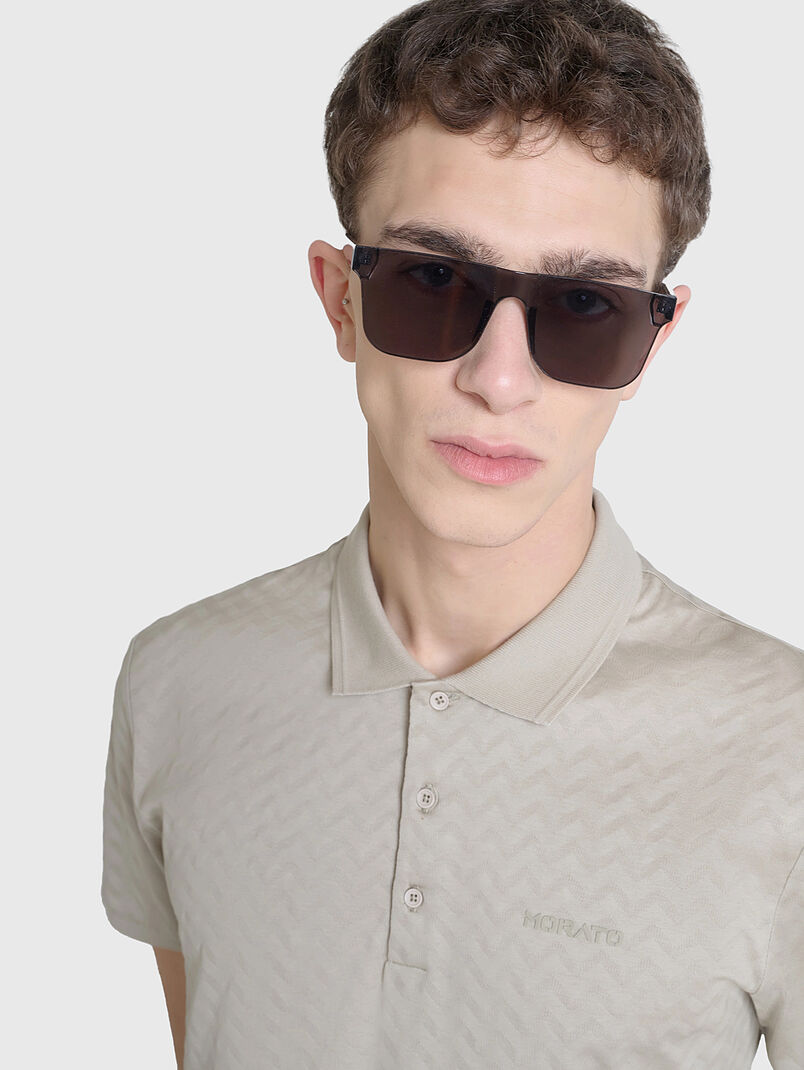 Polo shirt with buttons - 3