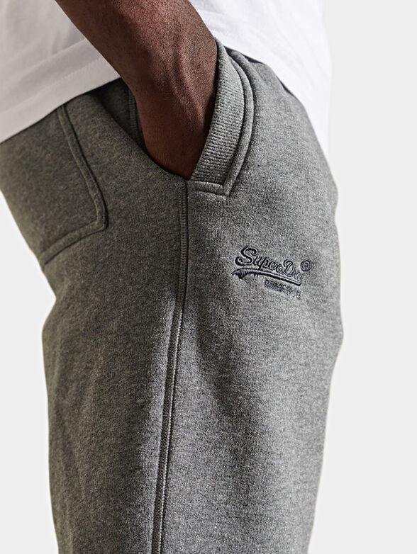 Sports pants with embroidered logo - 5