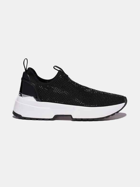 COSMO Slip-on sneakers with crystals - 1