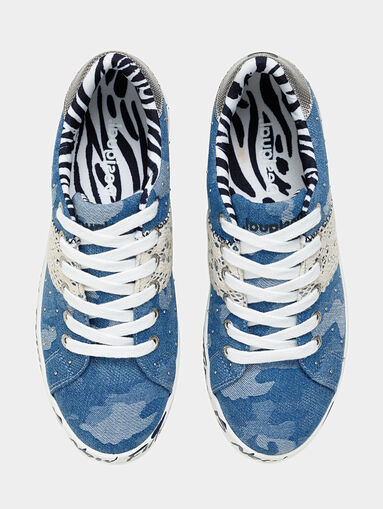 COSMIC Sneakers with camouflage print - 4