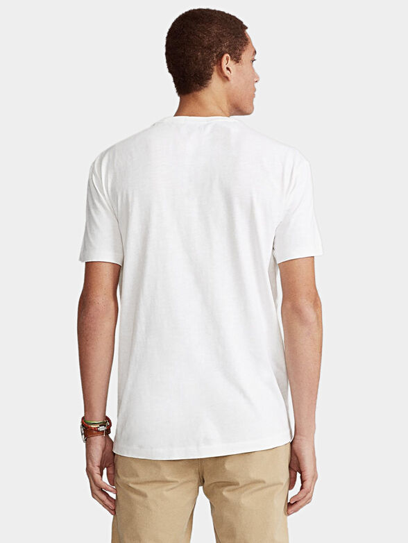 White cotton T-shirt - 4