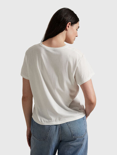 T-shirt with embroidered logo - 3