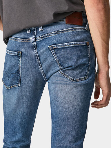 FINSBURY skinny jeans with low waist - 4