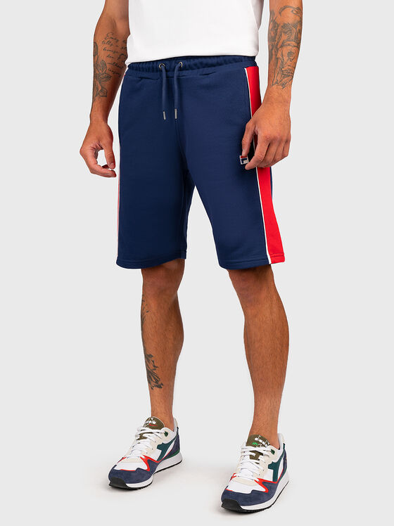 Спортни къси панталони BISAG в тъмносин цвят - 1