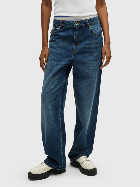 LENI jeans with wide legs - 1