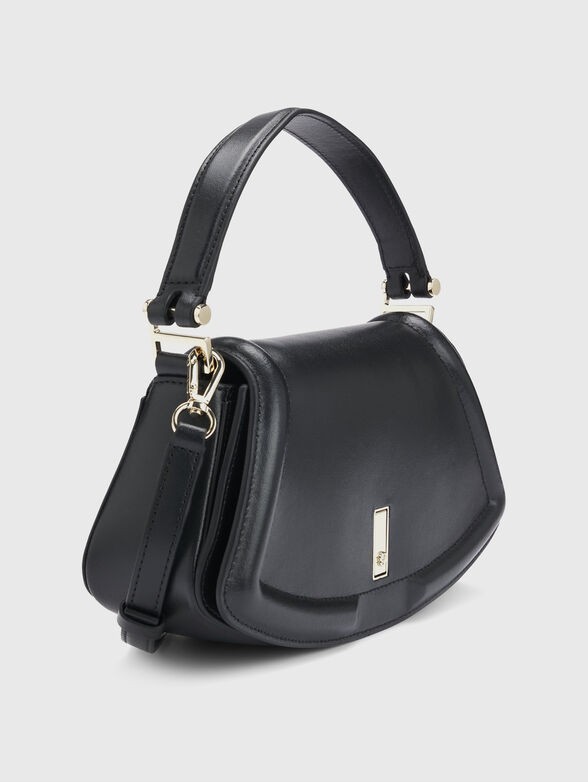 Leather bag with long strap - 4