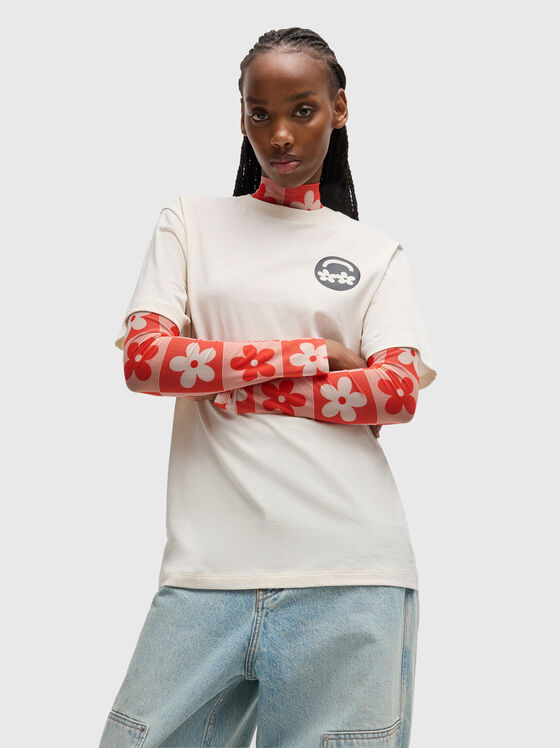 VINTAGE T-shirt with print - 1