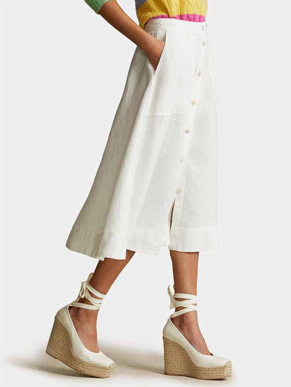 Linen skirt - 3