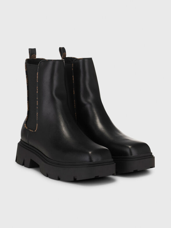 REYON black boots from eco leather - 2