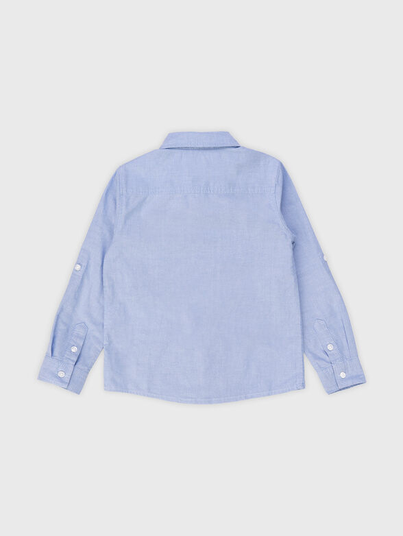 Light blue shirt with logo - 2