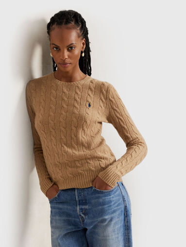 JULIANNA wool and cashmere sweater - 5
