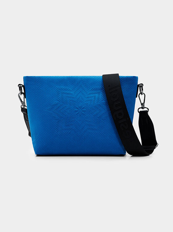 Синя кросбоди чанта AQUILES - 1