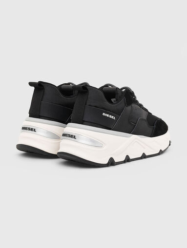 S-HERBY black sneakers with contrast sole - 3