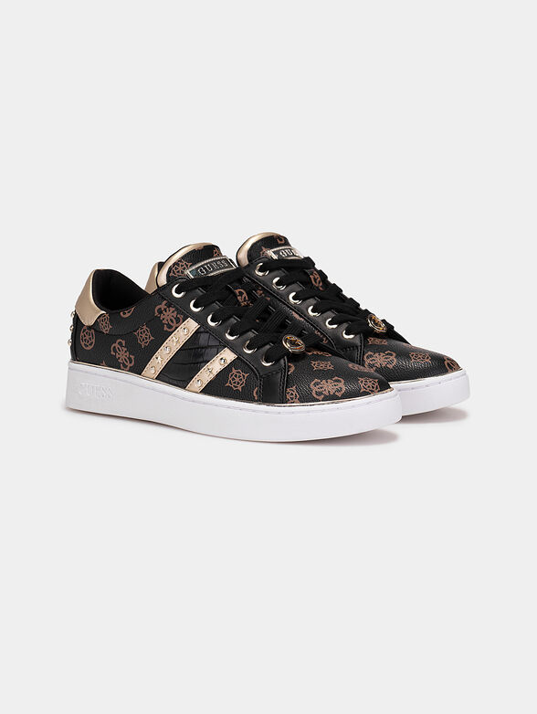 Sneakers BEVLEE with monogram logo print - 2