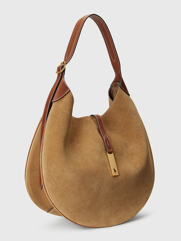 Hobo bag in suede  - 4