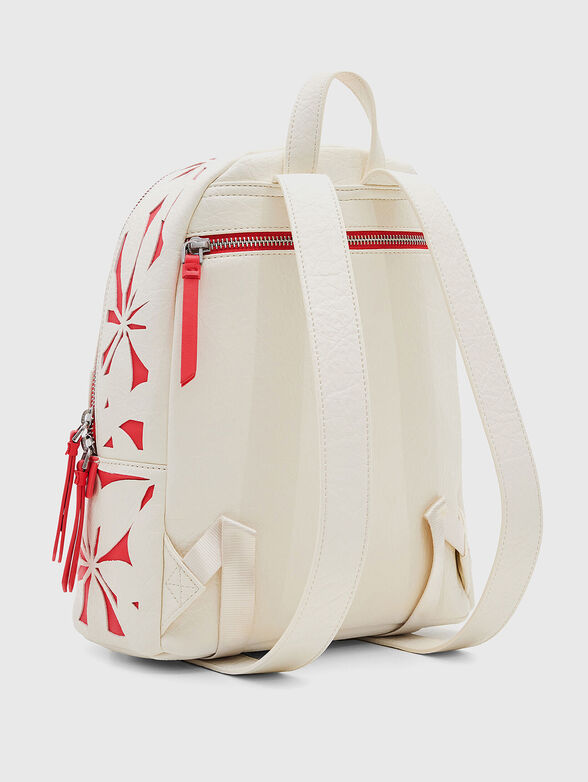 Backpack with floral details - 2