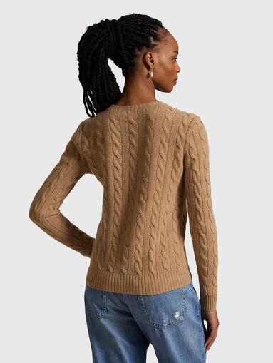 JULIANNA wool and cashmere sweater - 3