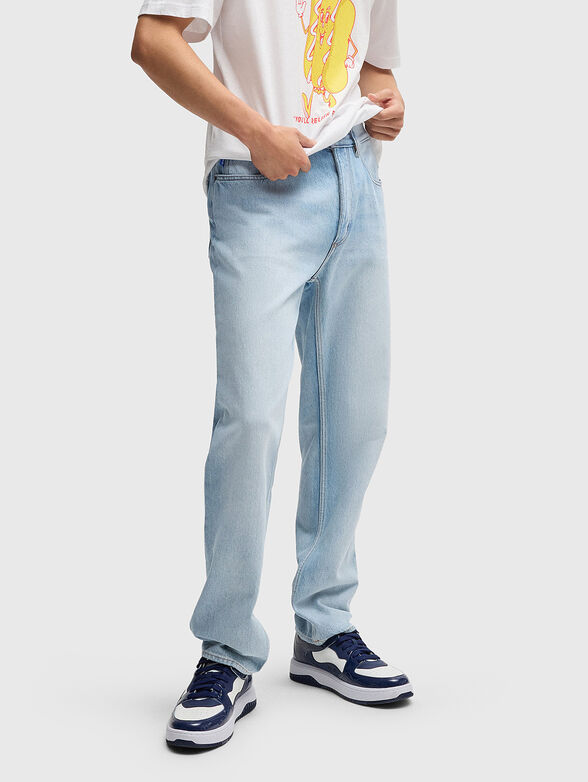 JONAH light blue straight jeans - 1