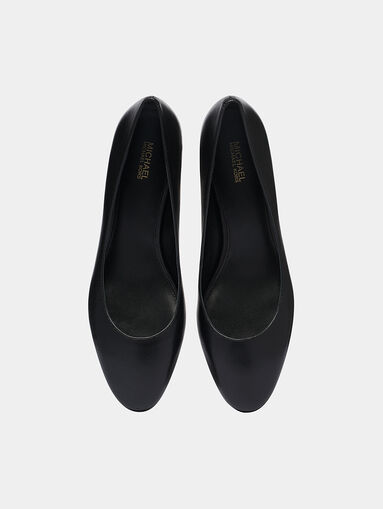 LANA Leather block heel pumps - 5