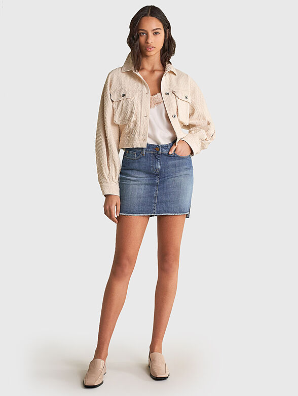 Denim skirt - 5