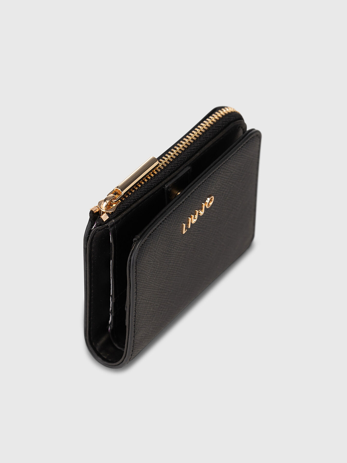 Small wallet in black brand LIU JO — Globalbrandsstore.com/en