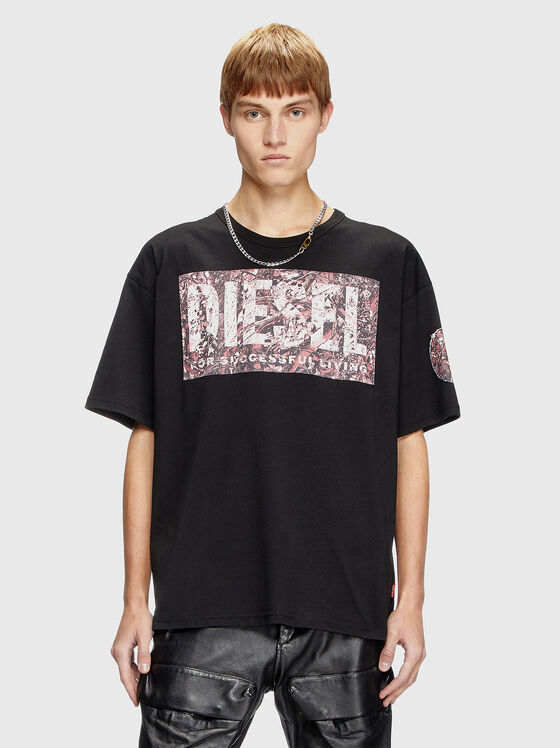  Тениска T-BOXT-R22 с лого принт - 1