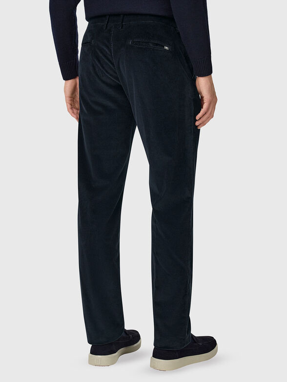 Dark blue corduroy pants - 2