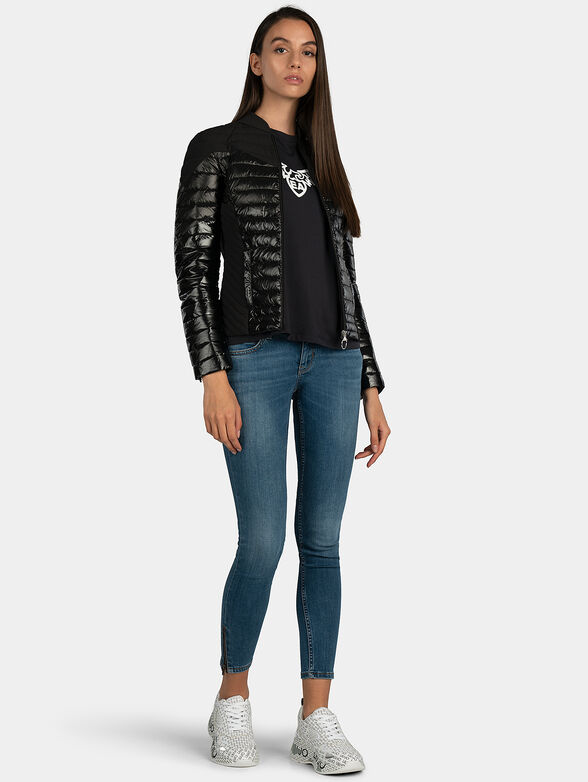 Cotton T-shirt with logo print - 4