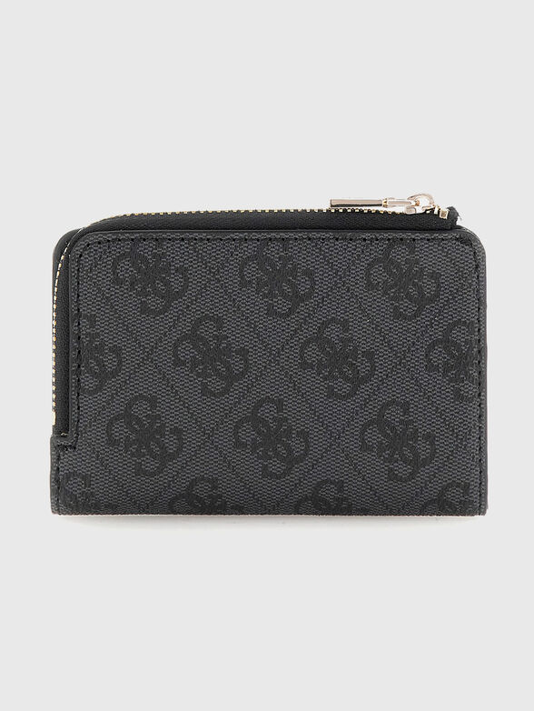 LAUREL small wallet with monogram print - 2