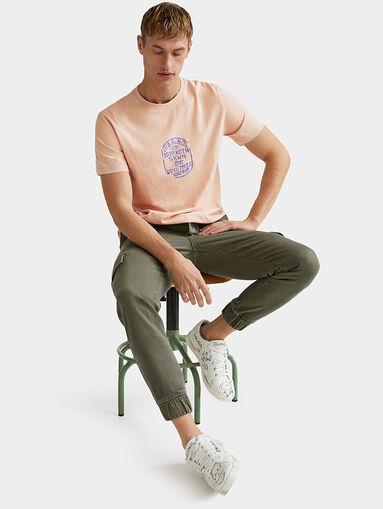 BENJAMIN  T-shirt with accent print on the back - 3