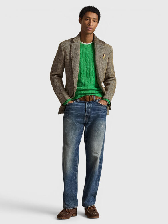 Blazer made from a wool and silk blend - 2