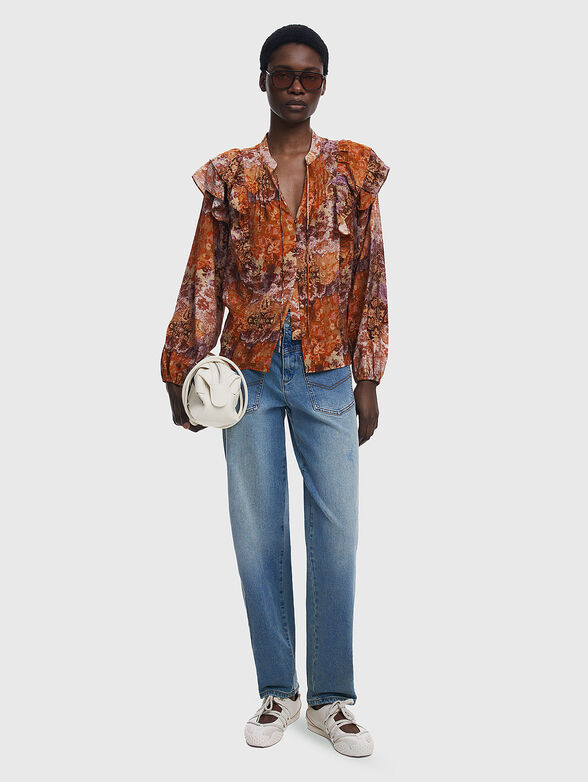 Paisley print blouse - 2