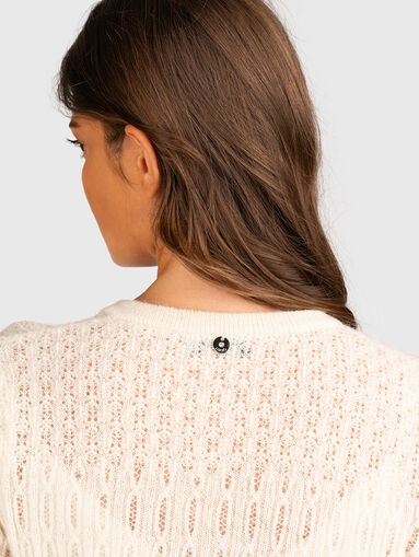 Wool blend cardigan - 5