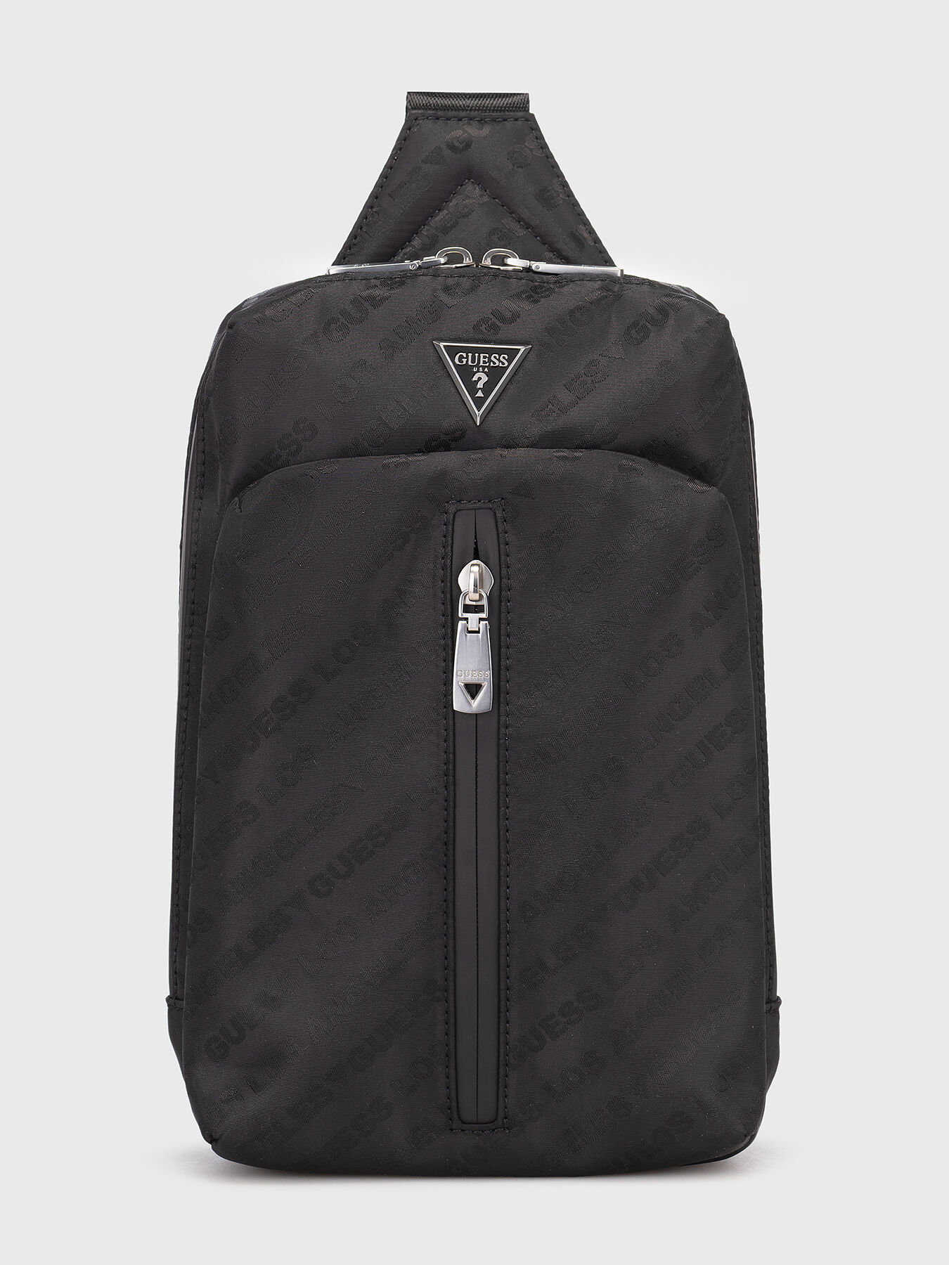 Logo detail crossbody bag brand GUESS Globalbrandsstore en