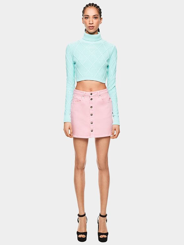 DUA LIPA X PEPE JEANS Purple sweater - 1