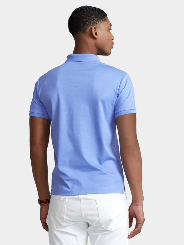 Polo-shirt with multicolour logo embroidery - 3