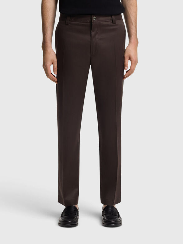 Beige trousers - 1