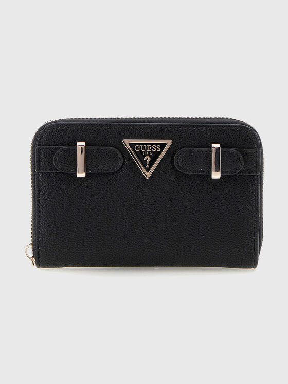 ALI портмоне от еко кожа в черен цвят - 1