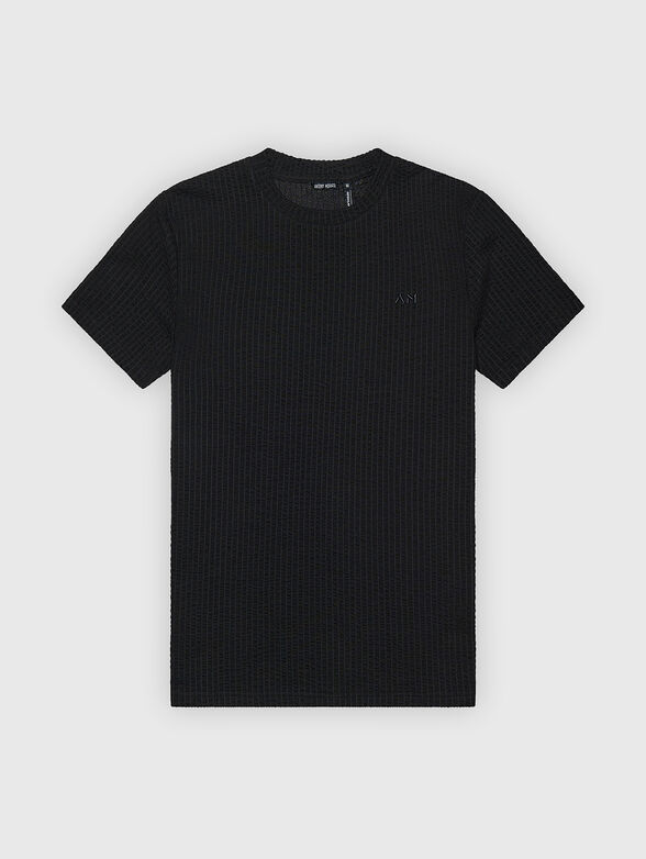 T-shirt with logo embroidery - 0