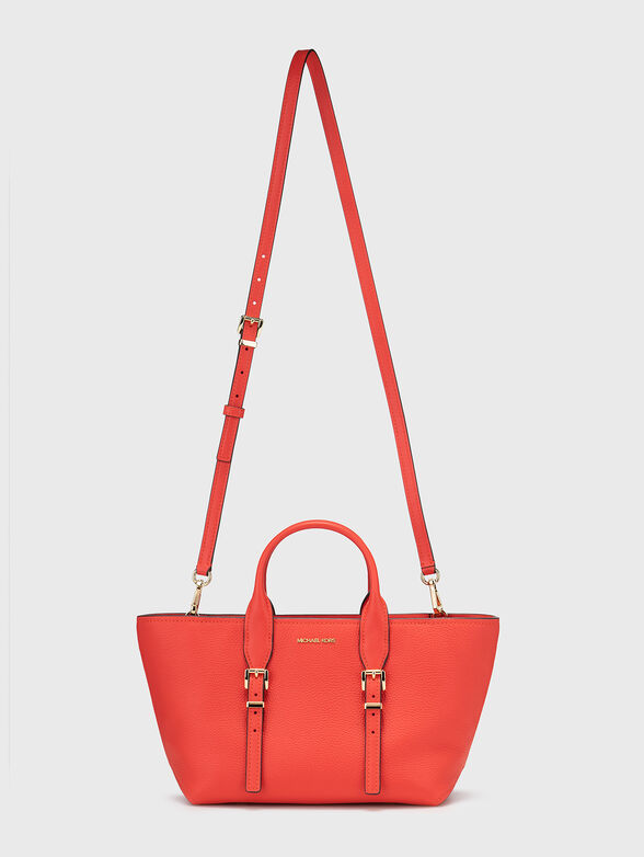 Leather bag with logo - 2