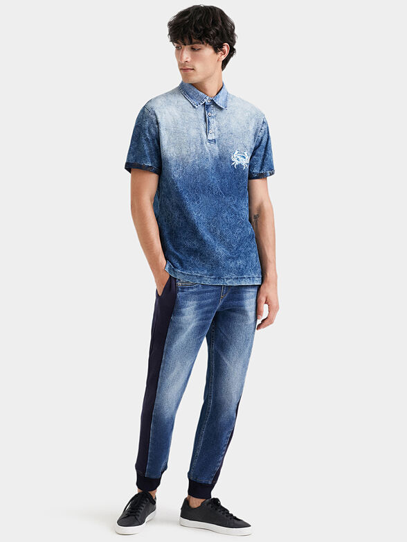 FEID Polo-shirt with with an overflowing effect - 6