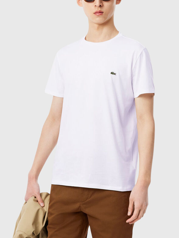 Green cotton T-shirt - 1