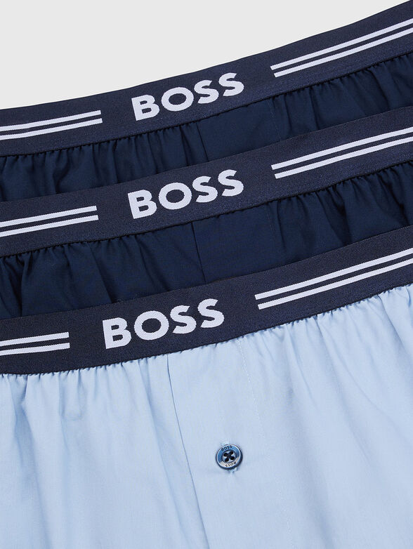 Set of three cotton boxers - 5