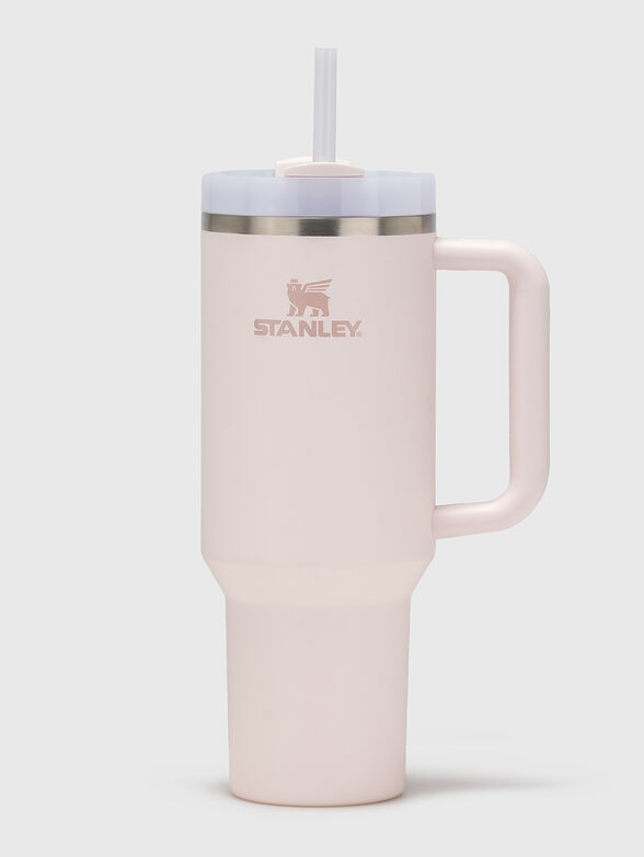 Insulated cup with a straw  - 1