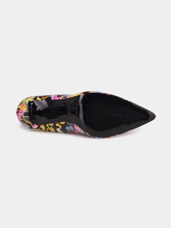 CHLOE High heels with colorful print - 5