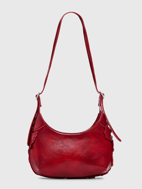 Small floral appliqu&eacute; bag - 3