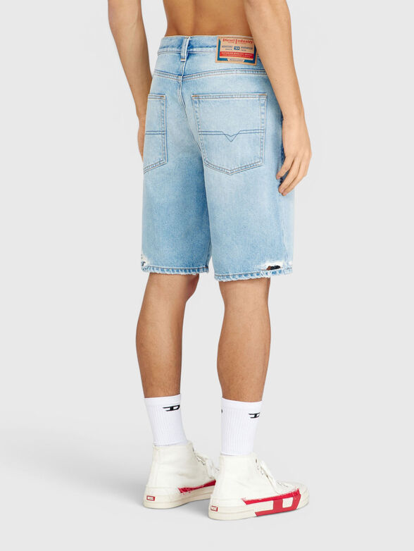Denim shorts - 2