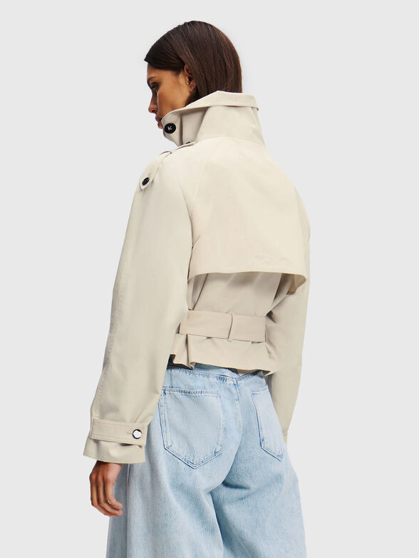 Twill cropped jacket - 2