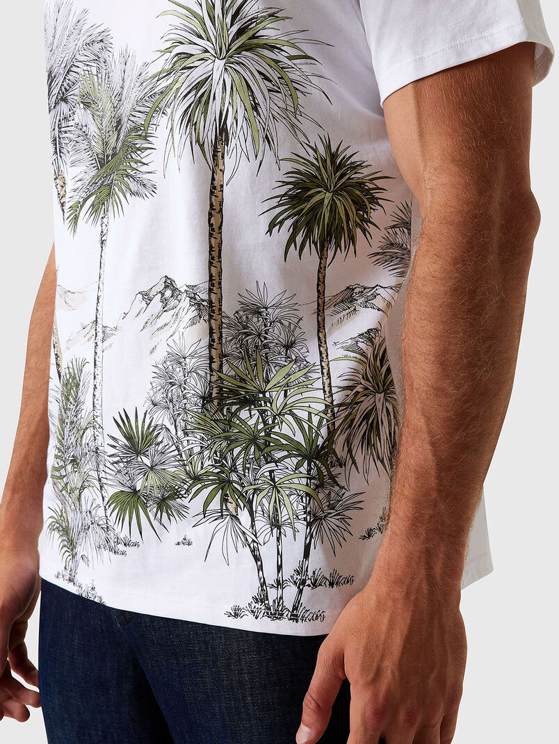 RBAN PALM cotton t-shirt - 3