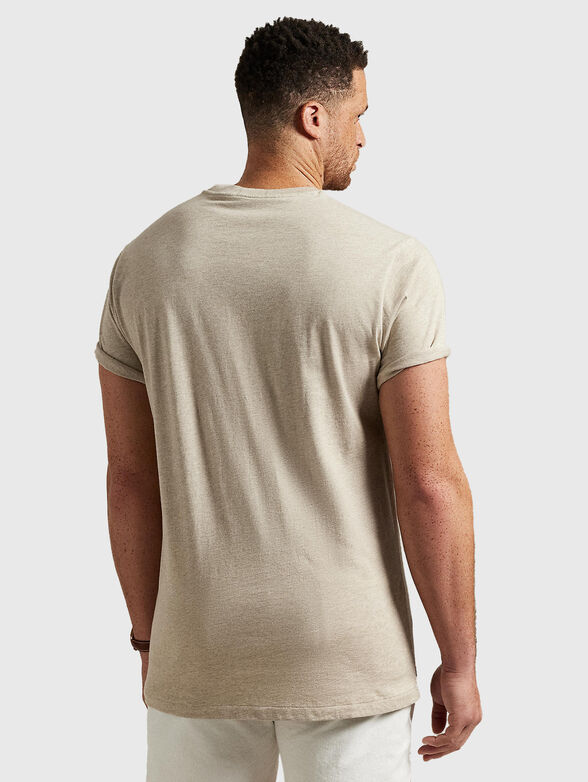 Cotton T-shirt with logo - 3